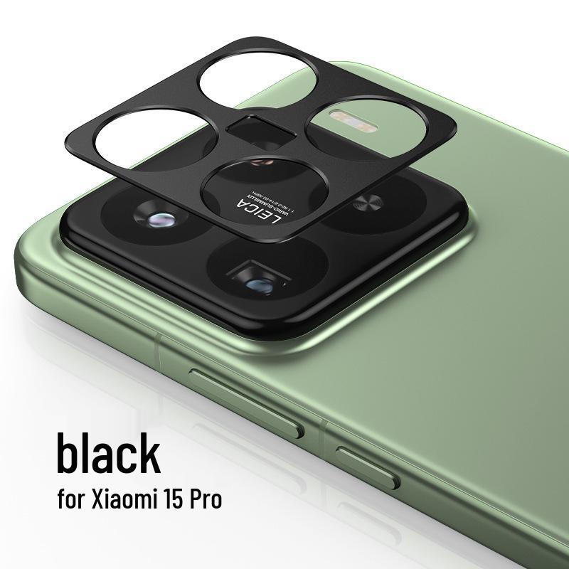 

Защитное стекло для камеры Xiaomi 15/15 Pro: Матовое металлическое кольцо, защита от падений и царапин Bare Piece