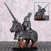 Medieval Gothic Knight War Horse Building Block Figure Toy