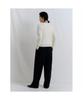 8SECONDS V-Neck Long-Sleeve Pullover Ivory