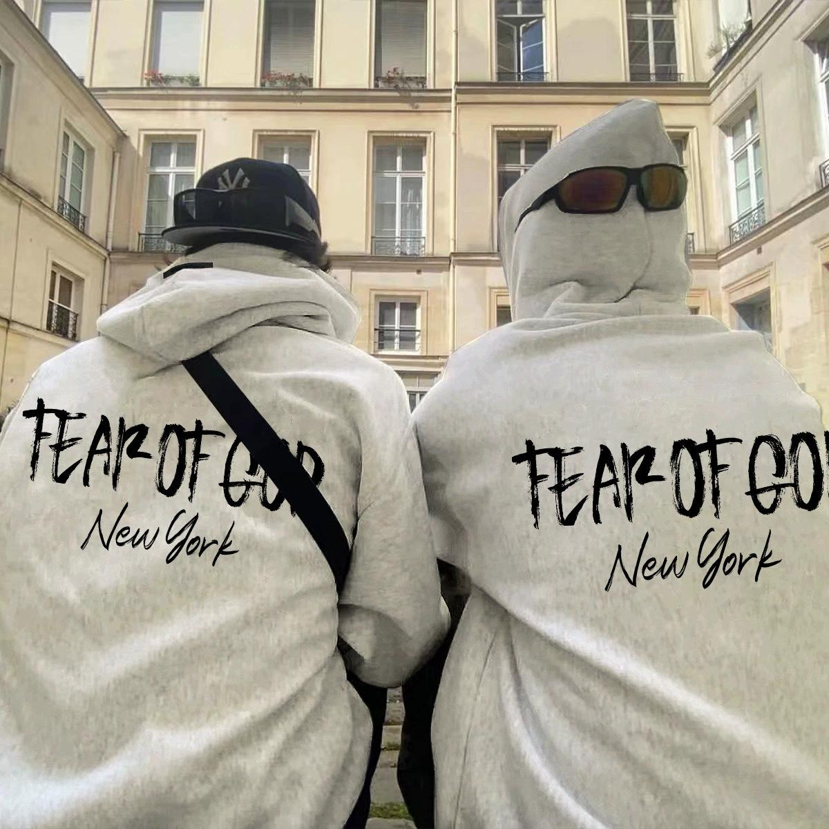 Толстовка для пар в стиле ретро — фото 6