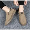 Neue Outdoor Leder Herren Sneaker Slipper Freizeitschuhe Herren Wanderschuhe Herren Loafer Bequeme Wanderschuhe Leichtgewicht 2024