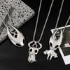 Modeschmuck-Accessoires für Gamer, Halskette im Hollow Knight-Design, beliebte Spiel-Silk Song Hip-Hop-Halsketten-Accessoires