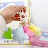 Plush Phone Lanyard Star Shaped Pendant Keychain Pentagrams Phones Chain Cellphones Strings Straps Bag Charm Accessory