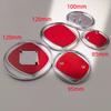 Car emblem 8.5cm 9.5cm 10cm 12cm 85mm 95mm 100mm 120mm Car Hood Front Bonnet Grill Rear Trunk Emblem Logo Badge For FIAT Abarth