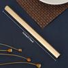Hexagonal Brass Signature Pen Precious Bead Pen Six Edged Pure Copper Gold Vintage Metal Neutral Pen Business Gift Pen
