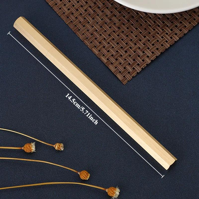 Hexagonal Brass Signature Pen Precious Bead Pen Six Edged Pure Copper Gold Vintage Metal Neutral Pen Business Gift Pen