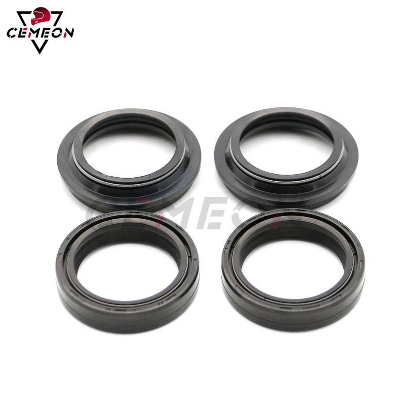 41X52.2X11 Fork Seal For BMW F650CS Scarver 02-05 F800GS 09-11 Motorcycle Front Shock Absorber Front Fork Oil Seal and Dust Cap