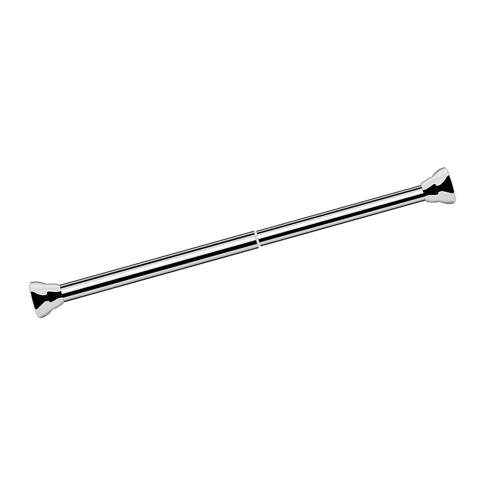 

Нескользящий пружинный карниз 12-18 дюймов расширяемый карниз без сверления без ржавчины для ванной комнаты шкафа подвесная штанга H45037-1 серебряный