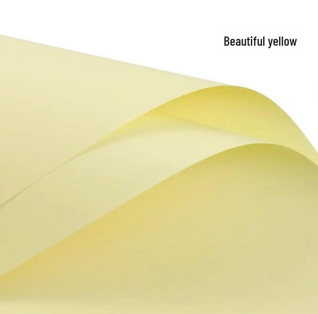 Korean Style Waterproof Flower Wrapping Paper - Pure Color Bouquet Packaging Material