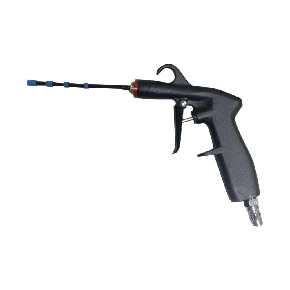 Car Interior Clning Dust Blower with Brush, Effortlessly Blasts Dirt and Dust, Alloy Material, Idl for Car Detailing