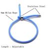 New Minimalist Rope Bracelet Men 100% Unfading Stainless Steel Braclet Adjustable Cord Chain Braslet Pulseira Homme Gift For Him