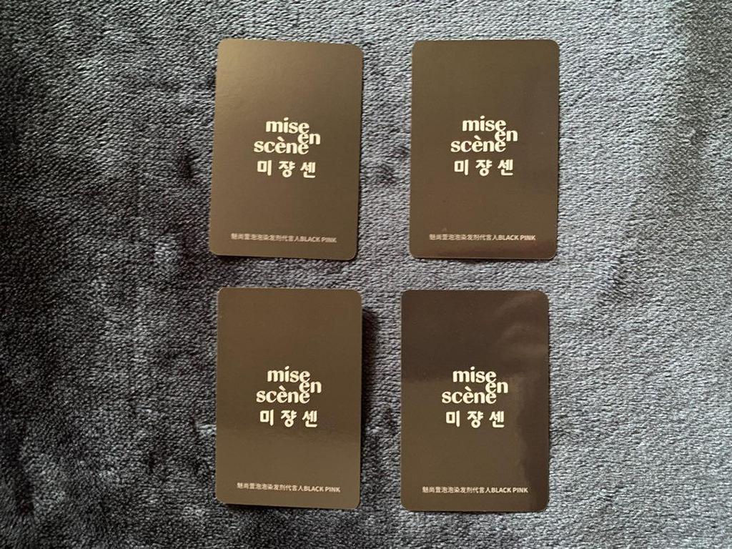 [USED] BLACKPINK Mise-en-scène Benefits