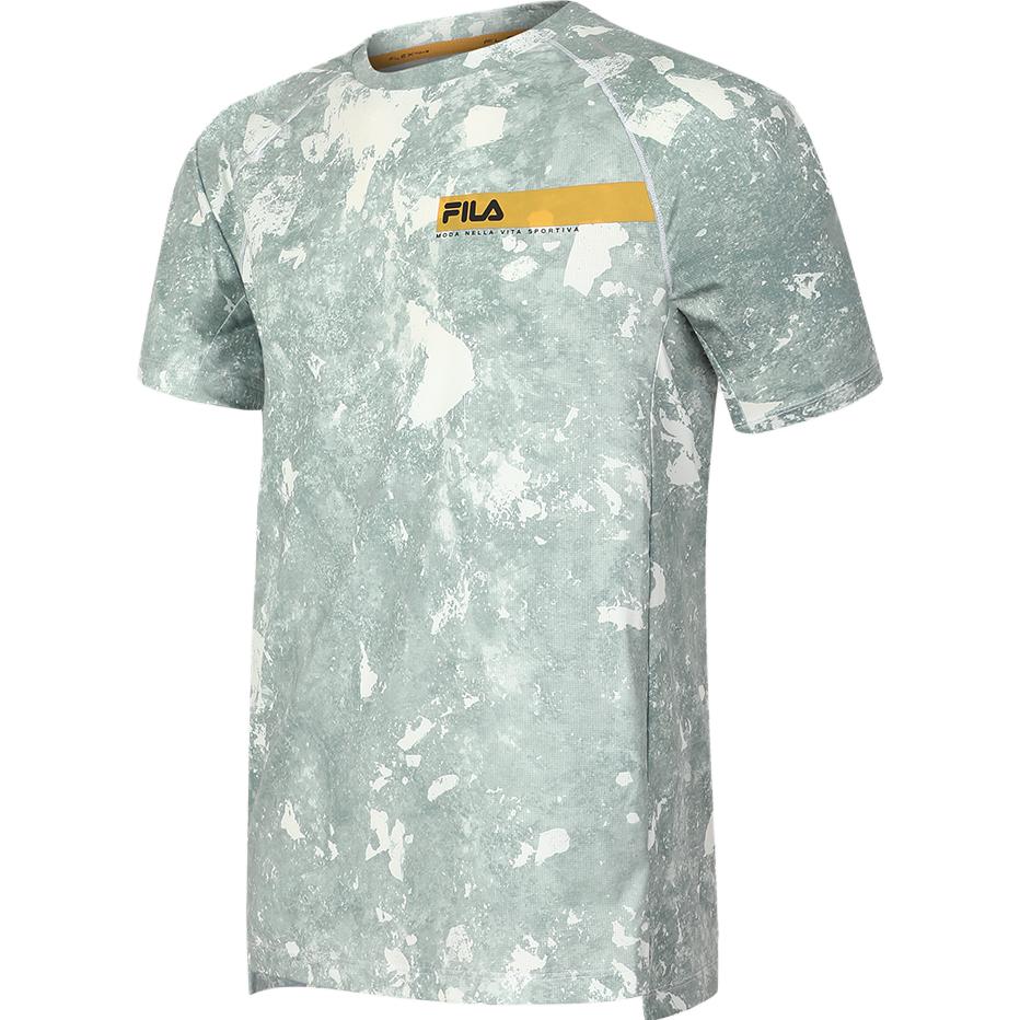 

Fila FW23 Удобная Повседневная Футболка с Принтом для Фитнеса с Круглым Вырезом и Коротким Рукавом Унисекс Топы A11M341101F-ZA XXL