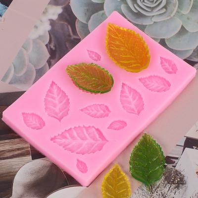 1PC Diy Leaf Fondant Cake Baking Liquid Silicone Mold A Variety Of Leaf And Maple Silicone Mold Collection