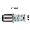 Universal LED Motorcycle Strobe Brake Light Bulbs Car Tail Parking Reverse Lights Auto Brake Lamps Motorcycle Tail Light 1/2Pcs