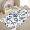 Sea Turtle 2D Print Large Carpet Marine Animal Series Area Rugs Living Room Non-slip Mat Home Decorative Kids Play Bedroom Rug