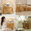 Adorable Giant Sloth Stuffed Plush Toy Pillow Cushion Perfect For Christmas Gifts
