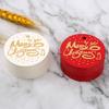 100Pieces Christmas Tag Hot Stamping Gift Tags with Smooth Surface for Xmas Gift