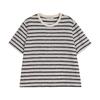Chuyu Women's Striped Round Neck T-Shirt