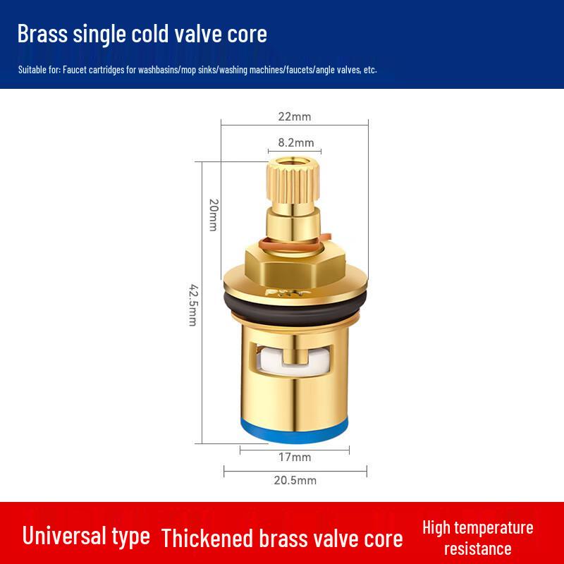 MDNG Universal Hot and Cold Faucet Valve Core