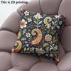 Vintage Paisley Floral Pillow Covers Pattern Cushion Cover Suitable for Sofa Bedroom Car Pillow Cover