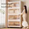 Foldable Rolling Magnetic Storage Cabinet