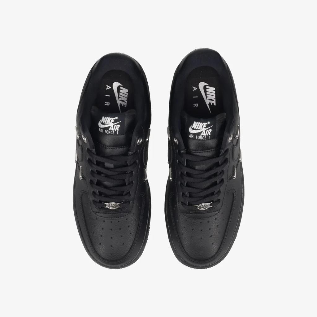 HQ1180-001 Nike Air Force 1 Low Black Metallic Silver (Women's)