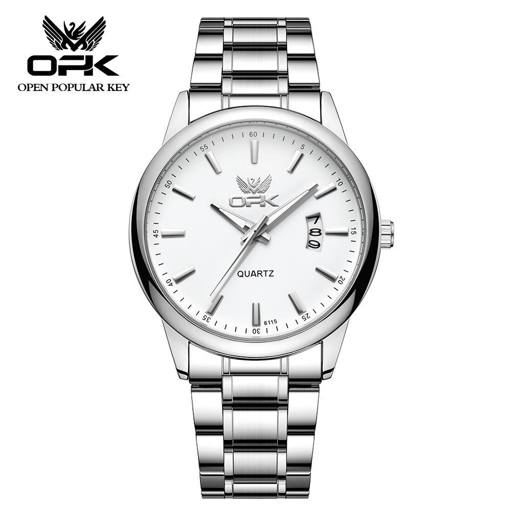 Kalender Quarz Uhr Leuchtend Wasserdicht Herrenuhr Herrenuhr