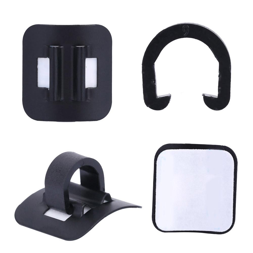 Road Mountain Bike Brake Cable Tube Guide Shifter Adapter Bicycle Frame C Clips (6pcs)