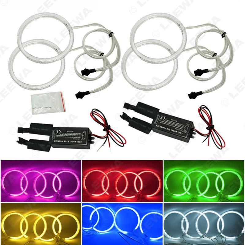 Applicable To BMW E46 Coupe 2D, E46 Cabrio, Z3 CCFL Angel Eye Halo Headlights