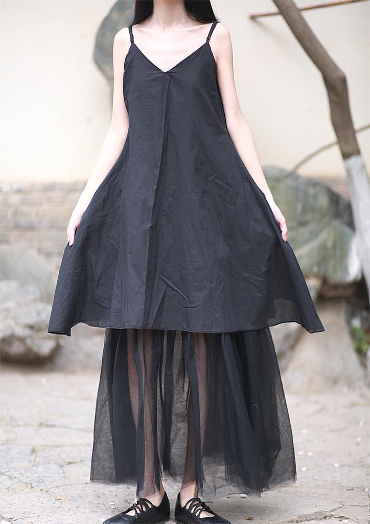 Summer Cotton Hem Yarn Pendulum Suspender Skirt Travel Dress Pure Cotton White Dress