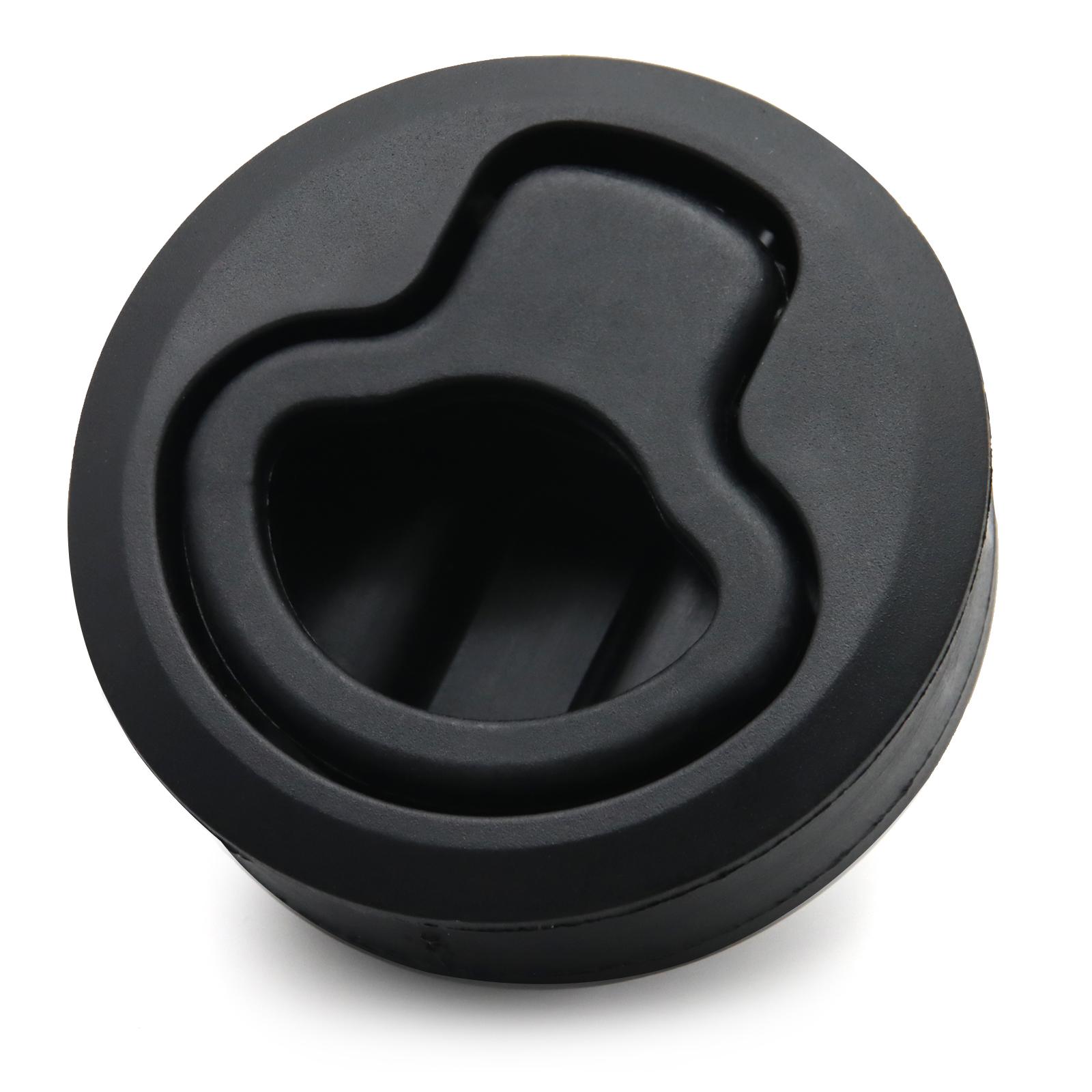 

2 Round Locking Flush Pull Replacement Plastic Marine Deck Hatch Door Replacement For RV Boat Accessories 1 Piece