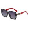 High-End Women's Fashion Sunglasses - Slimming, Large-Frame, Brand Style, Streamlined Design