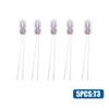 5pcs Universal Auto Trument Bulbs Car Gear Indicator Light Dashboard Light T3 T4 T5 12V Car Signal Lamp Car Light Accessory