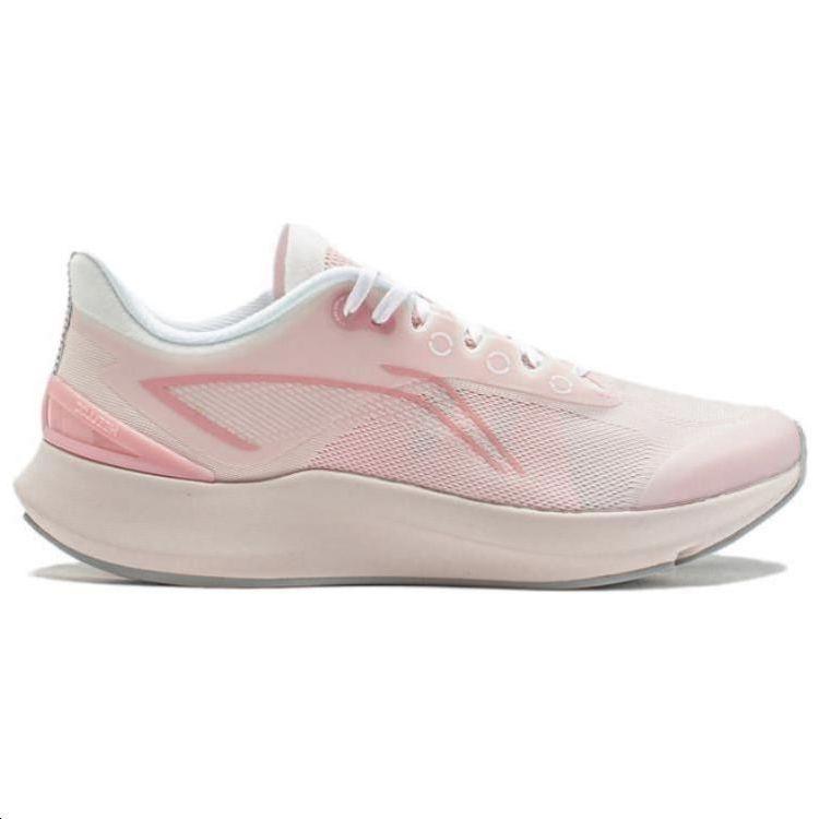 New LiNing Cushioned Slip Resistant Low Top Running Shoes Women's Light Rose Pink ARBT004-10