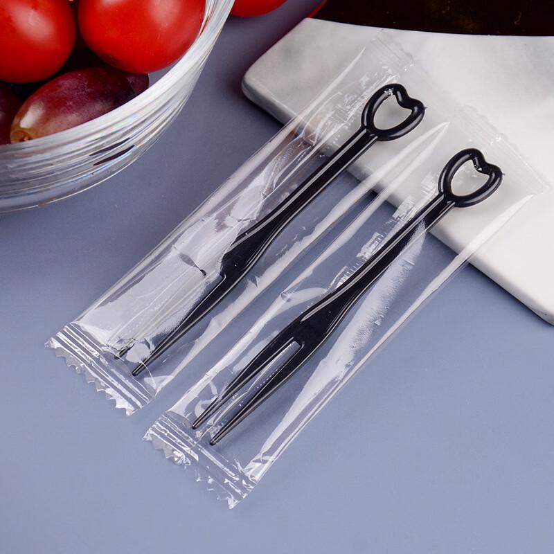 Disposable Plastic Fruit Forks
