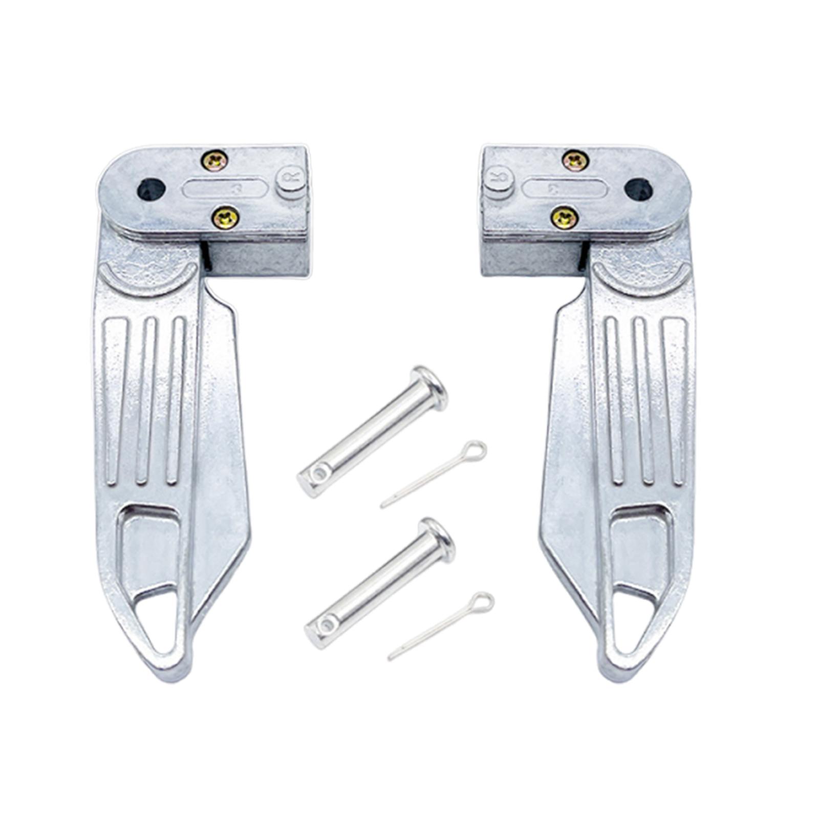 

Motorcycle Footrests Foot Pedal Accessories Footboard Universal Professional Sturdy Replacement Electric Bike Rear Pedals