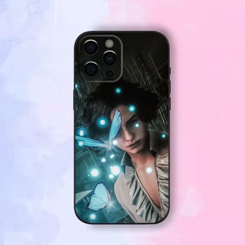 Game L-Lies Of P Phone Case For iPhone16,15,14,13,12 Mini 11 Pro XR,X,XS,MAX 7,8 Plus Silicone Cover Soft Black