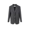 Lang Zi Wang Churan Style Wool Blend Blazer
