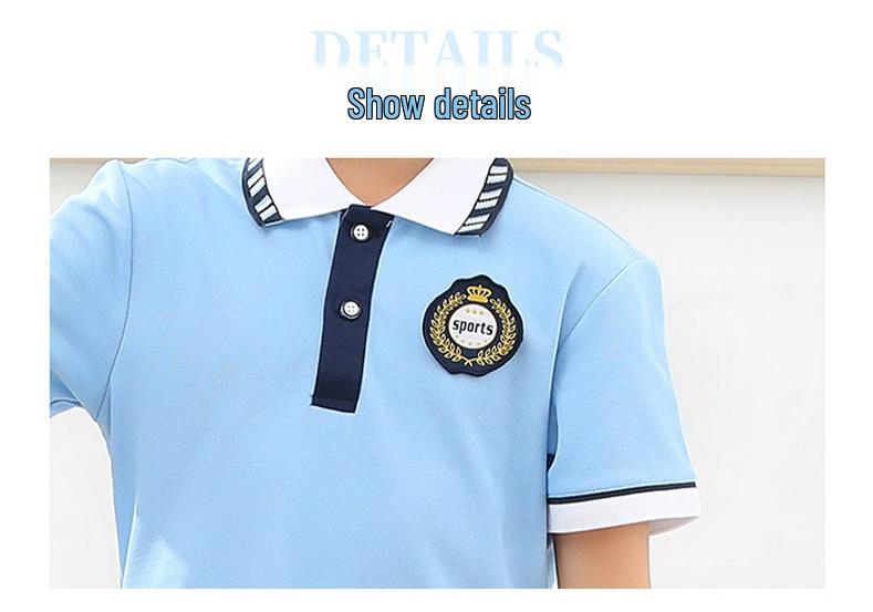 2023 Sommer Schuluniform Set für Kinder: Kindergarten-Abschlussoutfit für Jungen und Mädchen