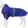 Impermeabile per Cani Impermeabile con Cappuccio Giubbotti Poncho Pioggia Impermeabile con Strisce Riflettenti