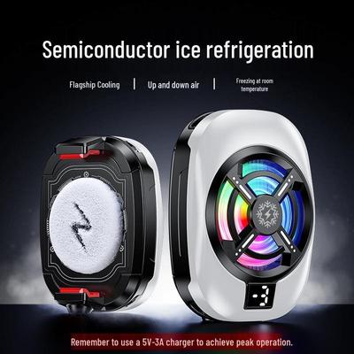Reguleeritav 3-käiguline vaikne jahutusventilaator Apple'i seadmetele – pooljuht-mobiilijahuti mängimiseks ja otseülekanneteks