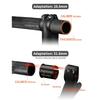 New RACE Carbon Fiber Gravel Front Fork,Half Internal Cable,Straight/Tapered Tube,Max Tire 700C x 45C,Thru Axle 12x100mm Or QR