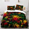 Lion Tiger And Leopard Animals Duvet Cover For Children Teen Wild Animals Theme With Pillowcases For Bedroom Decorations Queen