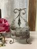 Carved plant crown metal decorative vintage crown