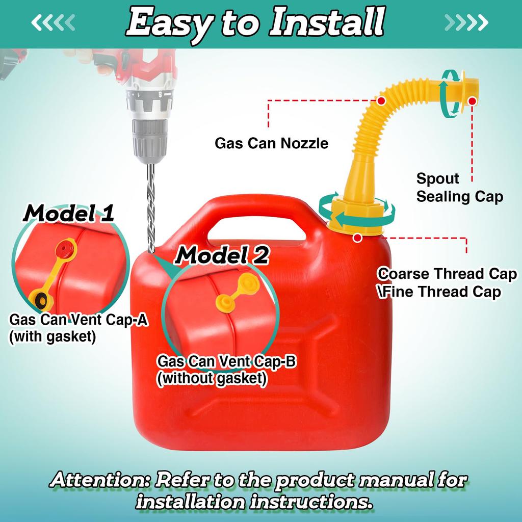 3-5pcs Hex Nut Plug Anti Slip Screw Cap Set For Oil Drum Urea Tank Threaded Pipe Protection Cover 20x39cm Plastic