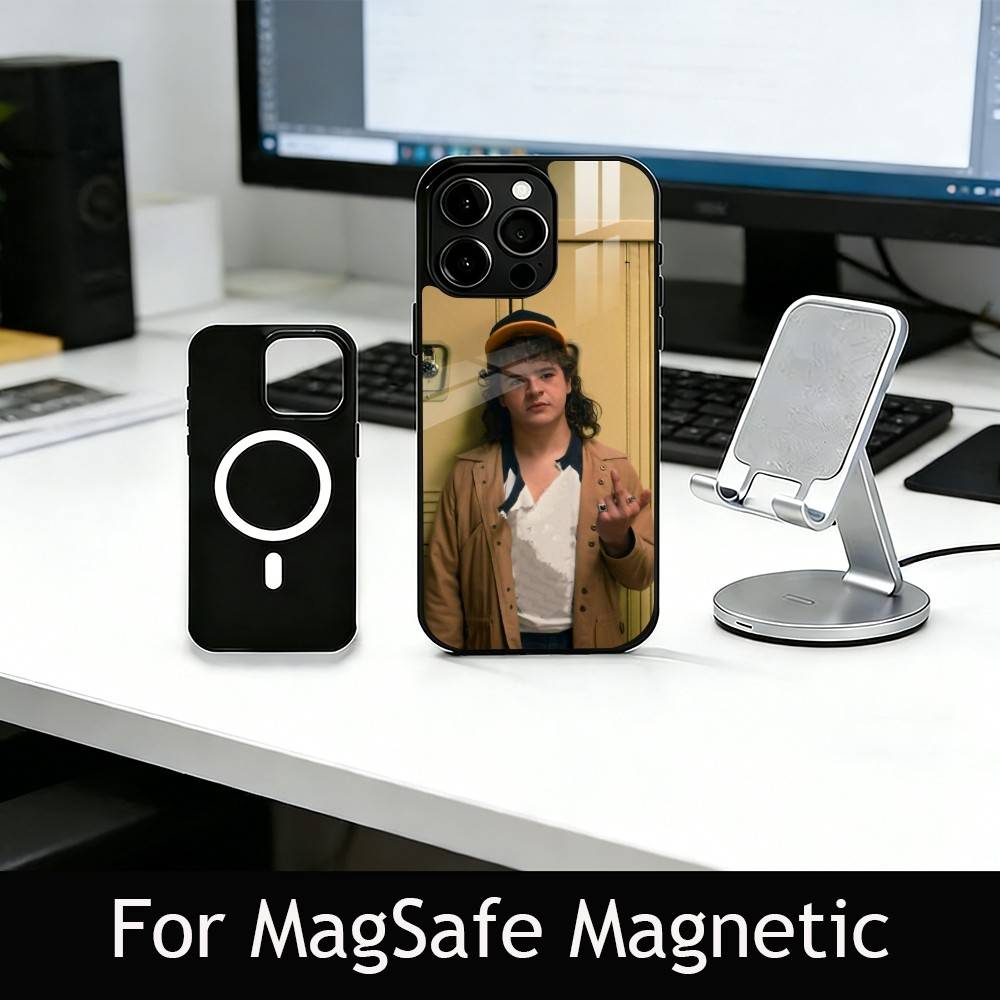 G-Gaten M-M  Actor Phone Case For iPhone17,16,15,14,13,12,11 Plus,Pro Magnetic For Magsafe Wireless Charging