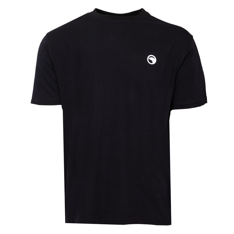 

Хлопковая футболка с принтом большого логотипа на спине для мужчин COMPAGNIE DE CALIFORNIE M чёрный