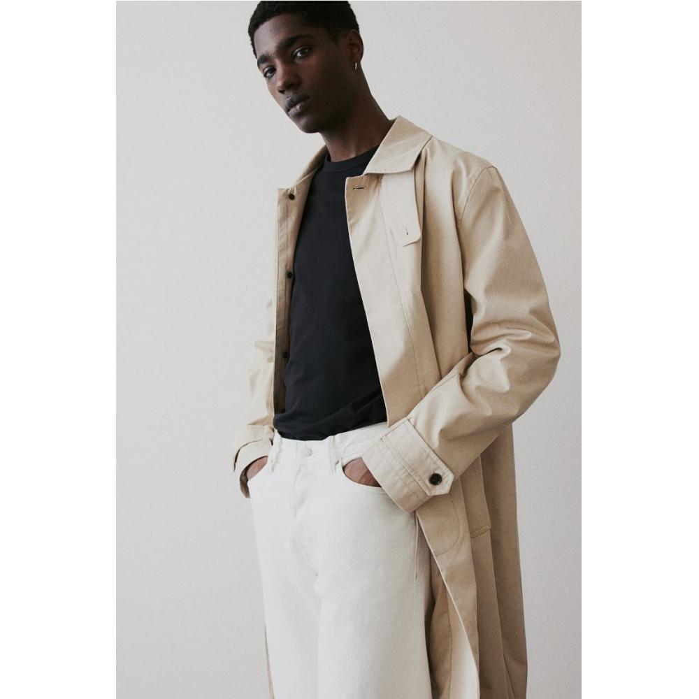 H M sliM FiT CoTTon T sHirT Black