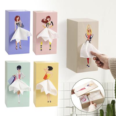 Novelty Tissue Box Holder Easy Access Funny Tabletop Tissue Box Holder For Kitchen Dining Room
